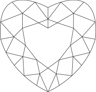Heart Diamond Shape